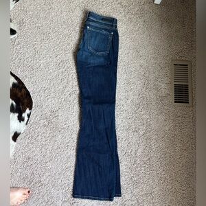 Buckle Deep Indigo Flare Jeans